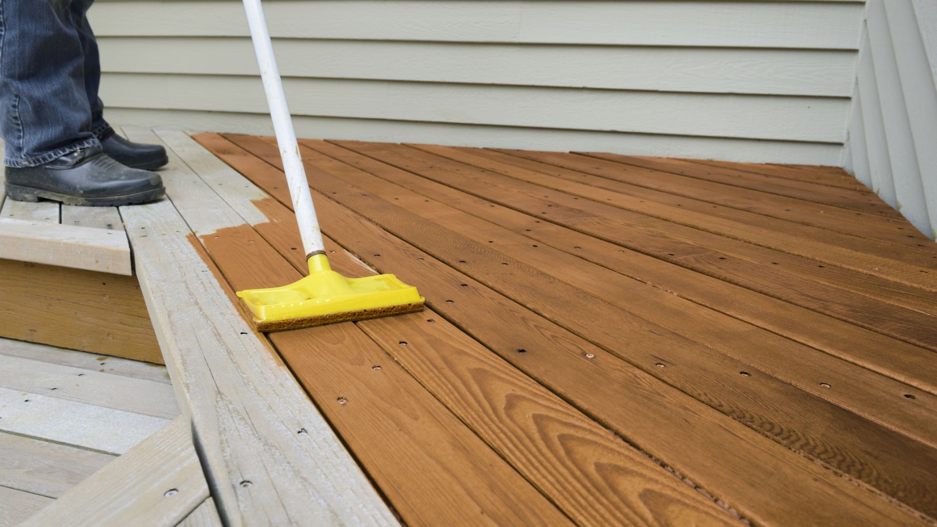 A+ Services | Deck Staining