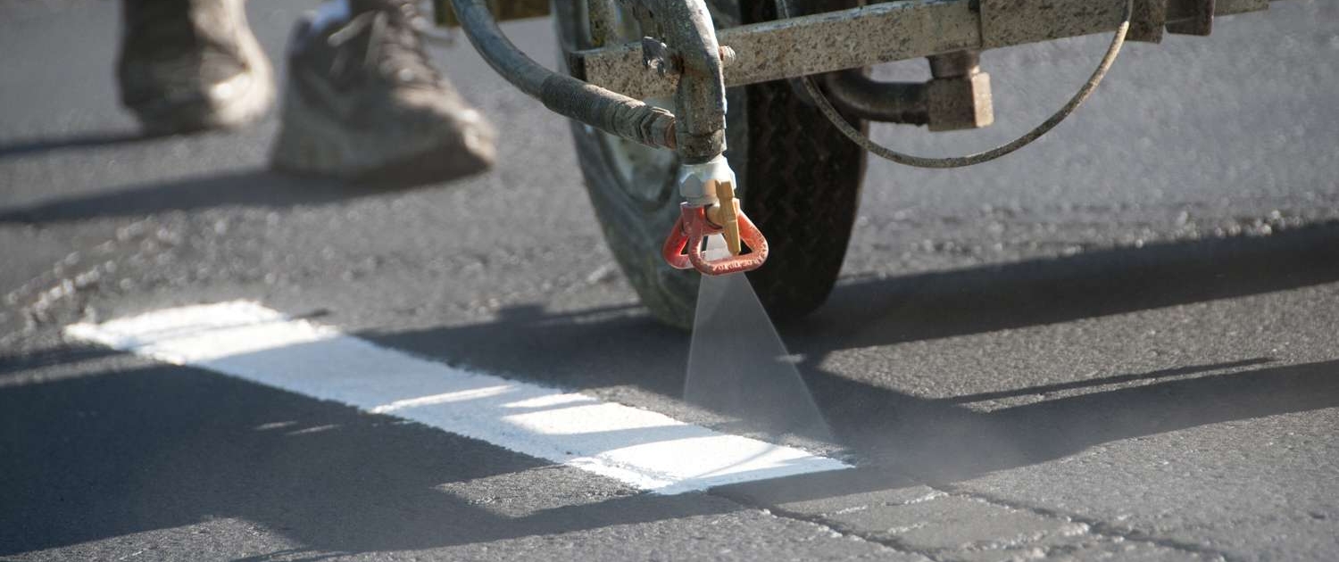 parking lot striping